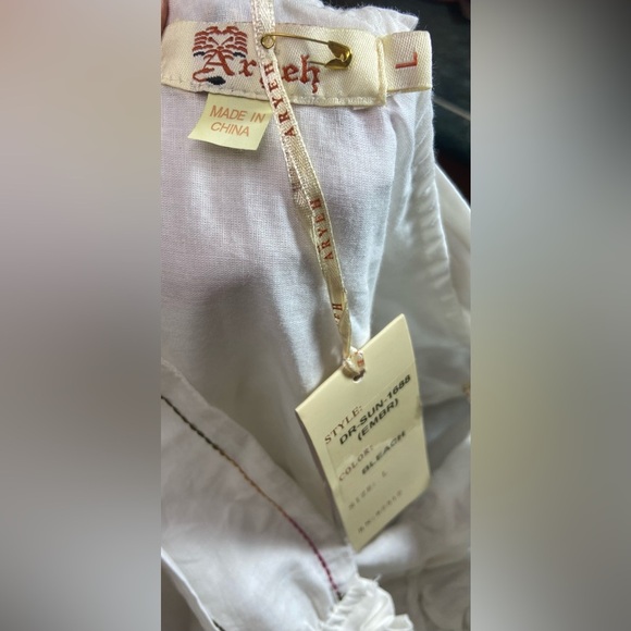 Aryeh Halter Dress Womens Size Large Embroidered Bohemian New With Tags - Picture 8 of 8